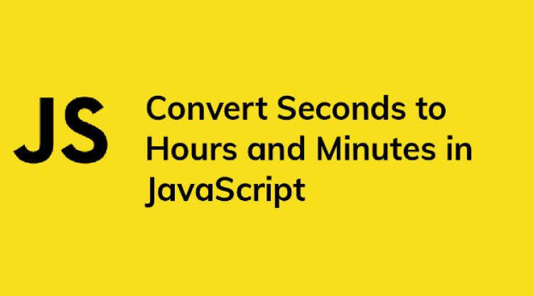how to convert seconds to hour minute second in react js