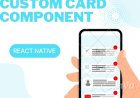 How to Add Icons to a Custom Card Component in React Native